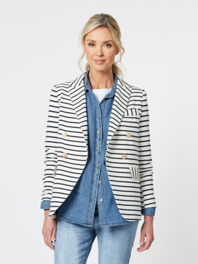 Gordon Smith Stripe Blazer 40173