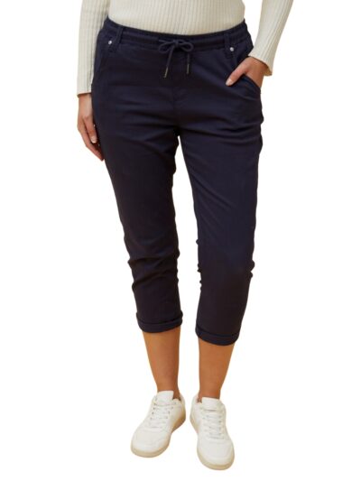 CKM Cotton Crop Jogger in Navy