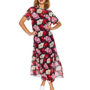 Fate + Becker Lyrical Mesh Dress