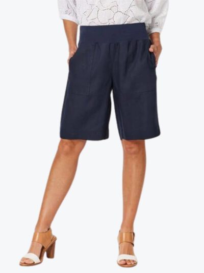 Gordon Smith Jersey Waist Linen Short 43853