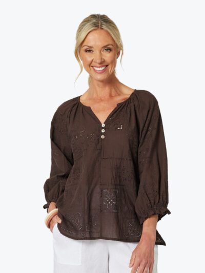 Gordon Smith Mila Lace Top 45632