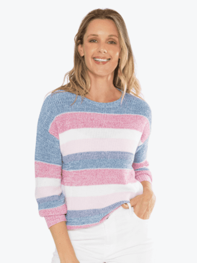 Jump Multi Stripe Pullover