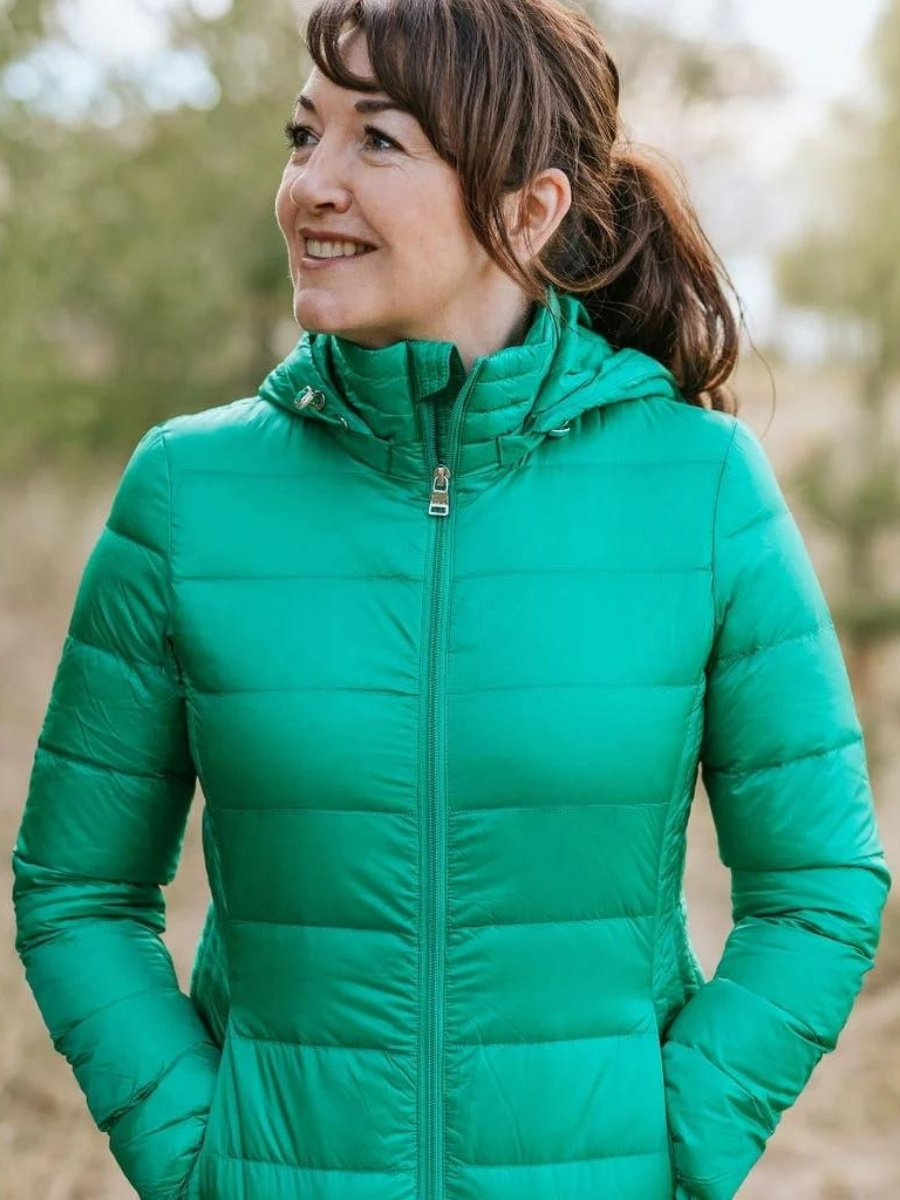 Foldable down jacket best sale