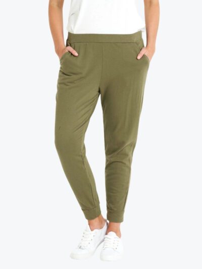 Betty Basics Lindsay Jogger in Khaki
