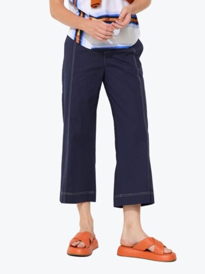 Marco Polo Essential Wide Leg Pant in Black