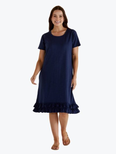 Betty Basics Aaliyah Dress in Navy